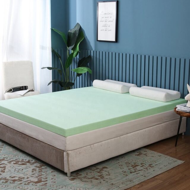 Breathable memory foam mattress with soft surface and support (2) Soft comfortable breathable memory foam mattress for home use