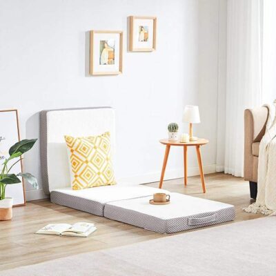 Durable high-density memory foam foldable mattress for home use