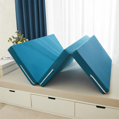 Durable high-density memory foam foldable mattress for home use