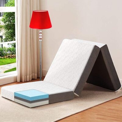 Durable high-density memory foam foldable mattress for home use