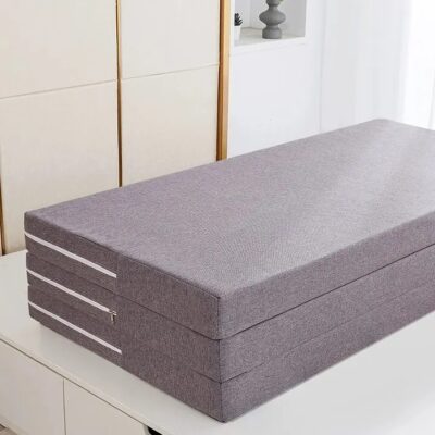Durable high-density memory foam foldable mattress for home use