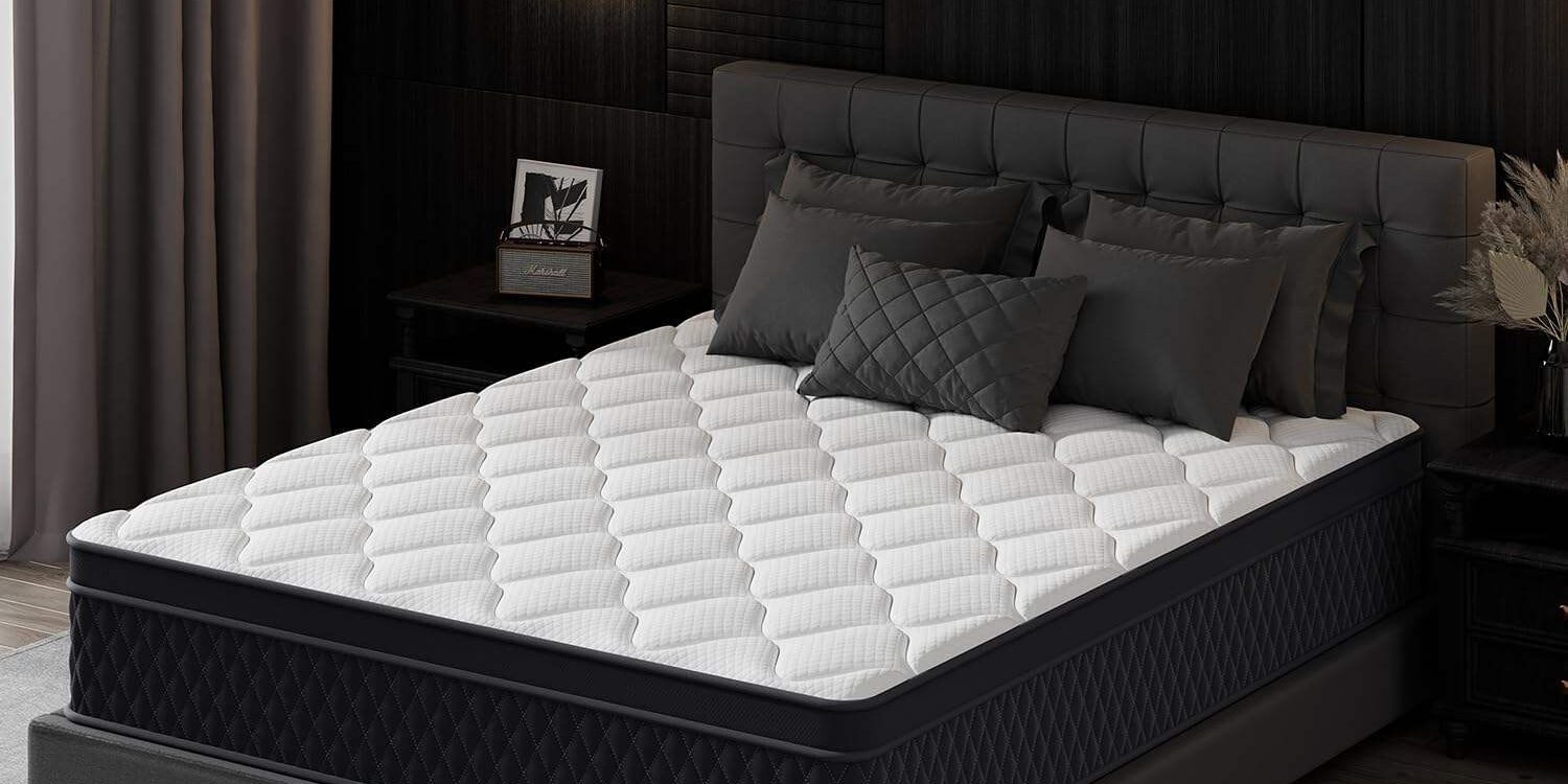 Comfortable hotel mattress with high-density memory foam core (3) High-density memory foam hotel mattress for comfort and durability