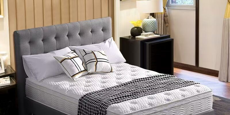 Comfortable king size hotel mattress with luxury design (3) Luxury king size hotel mattress for premium hotel rooms