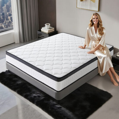 Modern comfortable spring mattress for bedroom use