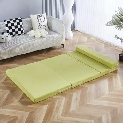 Colorful outdoor foldable mattress for camping and travel use
