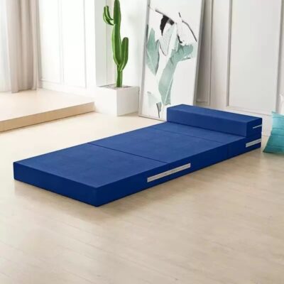 Colorful outdoor foldable mattress for camping and travel use