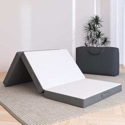 High-density memory foam foldable mattress for hotel and home use