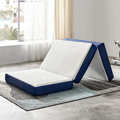 High-density memory foam foldable mattress for hotel and home use