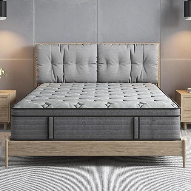 Spring mattress for hotel and home bedroom comfort (2) Comfortable spring mattress for hotel and bedroom use